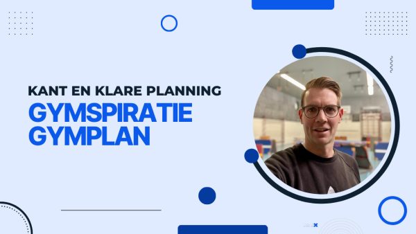 Nieuw! Het Gymspiratie GymPlan: Boost je Gymlessen!