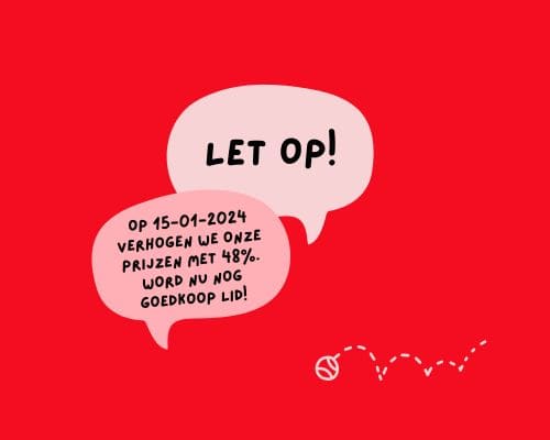 Dit is je Kans om je Prijs Vast te Leggen, Vóór de Prijsstijging van 48% in 2024