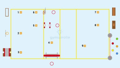 Badmintongolf (9-hole)