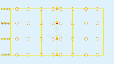 Pylonnetje hoepeltje
